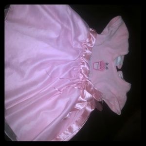 Pink birthday girl dress